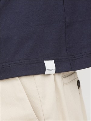 T-SHIRT PAOLO PECORA BLU in UOMO