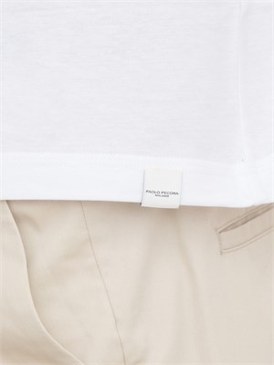 T-SHIRT PAOLO PECORA BIANCO in UOMO