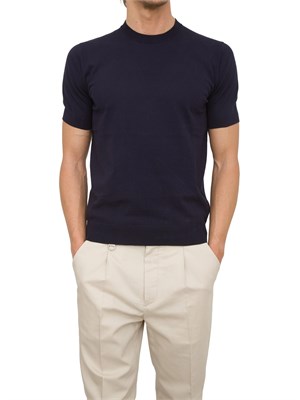 MAGLIA PAOLO PECORA BLU in UOMO