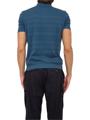 POLO CORNELIANI BLU in UOMO