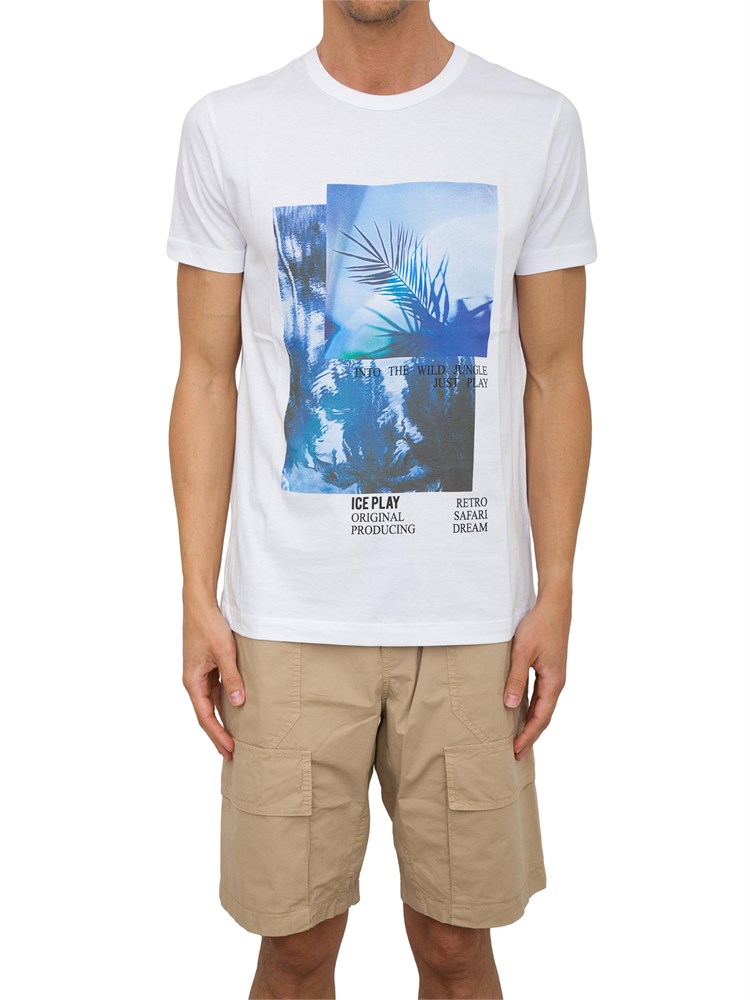 T-SHIRT ICE PLAY BIANCO