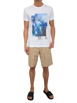 T-SHIRT ICE PLAY BIANCO in UOMO