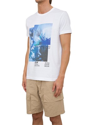 T-SHIRT ICE PLAY BIANCO in UOMO