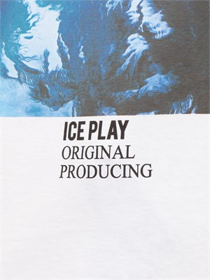 T-SHIRT ICE PLAY BIANCO in UOMO