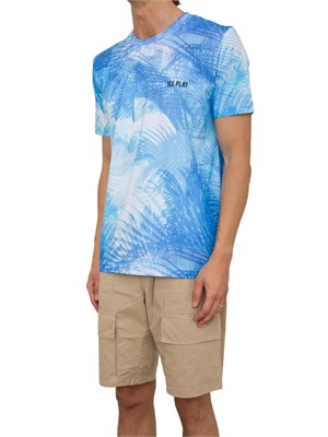 T-SHIRT ICE PLAY AZZURRO in UOMO