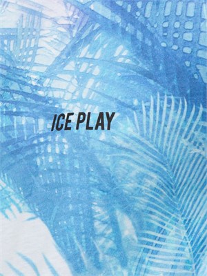 T-SHIRT ICE PLAY AZZURRO in UOMO