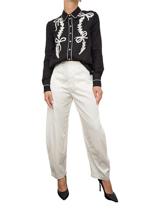 CAMICIA MANICA LUNGA PINKO NERO in DONNA