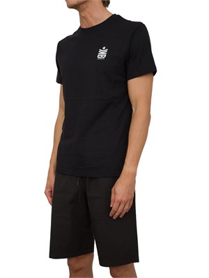 T-SHIRT BIKKEMBERGS NERO in UOMO