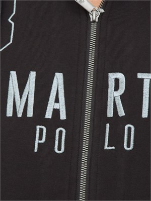 FELPA LA MARTINA NERO in UOMO