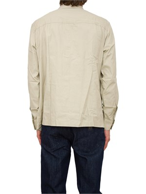 CAMICIA MANICA LUNGA ARMANI EXCHANGE BEIGE in UOMO