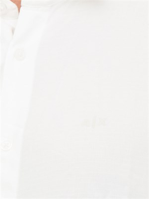 CAMICIA MANICA CORTA ARMANI EXCHANGE BIANCO in UOMO