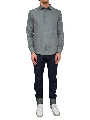 CAMICIA MANICA LUNGA ARMANI EXCHANGE VERDE in UOMO