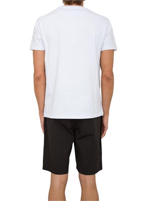 T-SHIRT BIKKEMBERGS BIANCO in UOMO