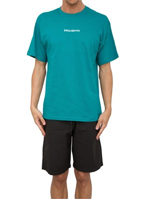T-SHIRT BIKKEMBERGS VERDE in UOMO