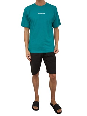 T-SHIRT BIKKEMBERGS VERDE in UOMO