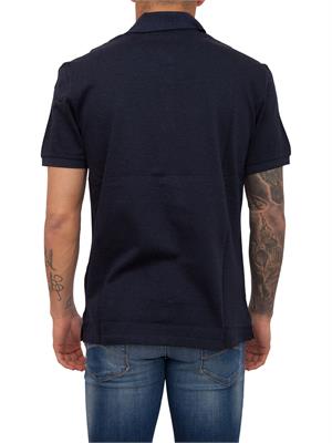 POLO ERMENEGILDO ZEGNA BLU in UOMO