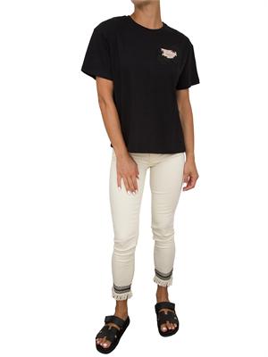 T-SHIRT TWIN-SET NERO in DONNA