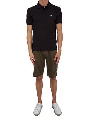 POLO C.P. COMPANY NERO in UOMO