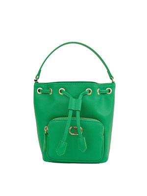 BORSA A SPALLA TWIN-SET VERDE in DONNA