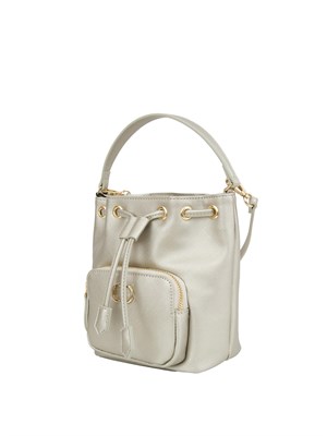 BORSA A SPALLA TWIN-SET ARGENTO in DONNA