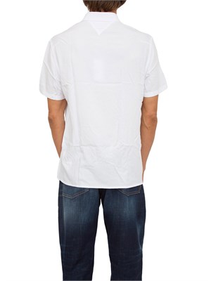 CAMICIA MANICA CORTA GUESS JEANS BIANCO in UOMO
