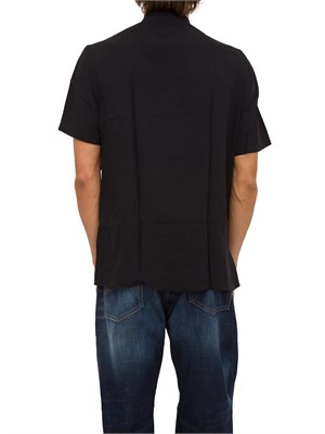 CAMICIA MANICA CORTA GUESS JEANS NERO in UOMO