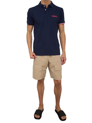 POLO ICEBERG BLU in UOMO