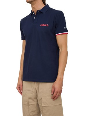 POLO ICEBERG BLU in UOMO