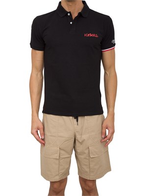 POLO ICEBERG NERO in UOMO