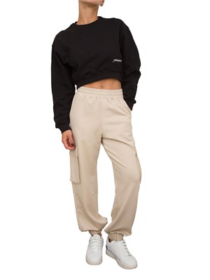 PANTALONE TUTA HINNOMINATE BEIGE in DONNA