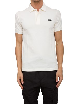 POLO CALVIN KLEIN BIANCO in UOMO