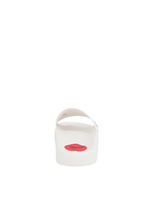 CIABATTE LOVE MOSCHINO BIANCO in DONNA