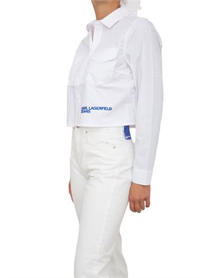 CAMICIA MANICA LUNGA K.LAGERFELD BIANCO in DONNA