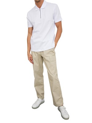 POLO ARMANI EXCHANGE BIANCO in UOMO