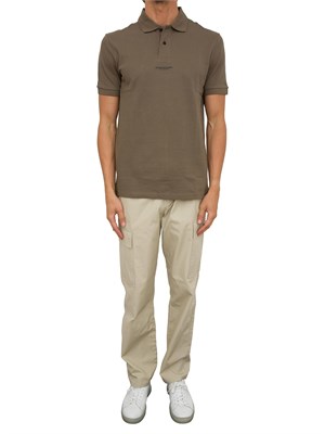 POLO ARMANI EXCHANGE VERDE in UOMO