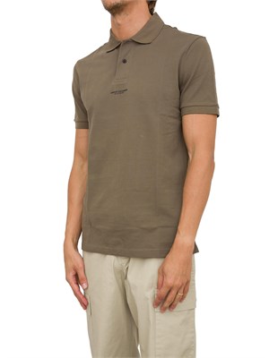 POLO ARMANI EXCHANGE VERDE in UOMO