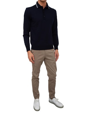 POLO PAUL&SHARK BLU in UOMO