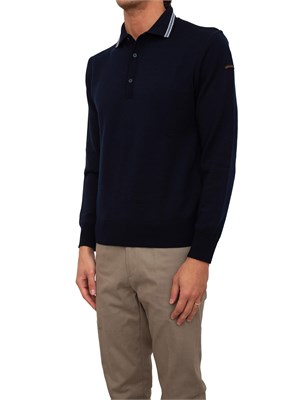 POLO PAUL&SHARK BLU in UOMO