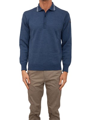 POLO PAUL&SHARK BLU in UOMO