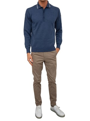 POLO PAUL&SHARK BLU in UOMO