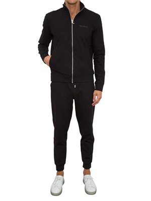 FELPA BIKKEMBERGS NERO in UOMO
