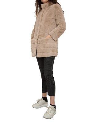 PELLICCIA NENETTE TAUPE in DONNA