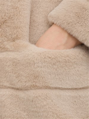 PELLICCIA NENETTE TAUPE in DONNA