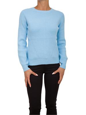 MAGLIA FRACOMINA CELESTE in DONNA