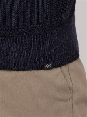 MAGLIA PAUL&SHARK BLU in UOMO