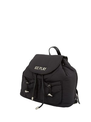 BORSA A SPALLA ICE PLAY NERO in DONNA