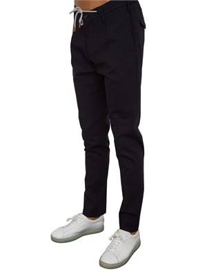 PANTALONE CASUAL ELEVENTY BLU in UOMO