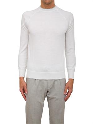 MAGLIA ELEVENTY BIANCO in UOMO