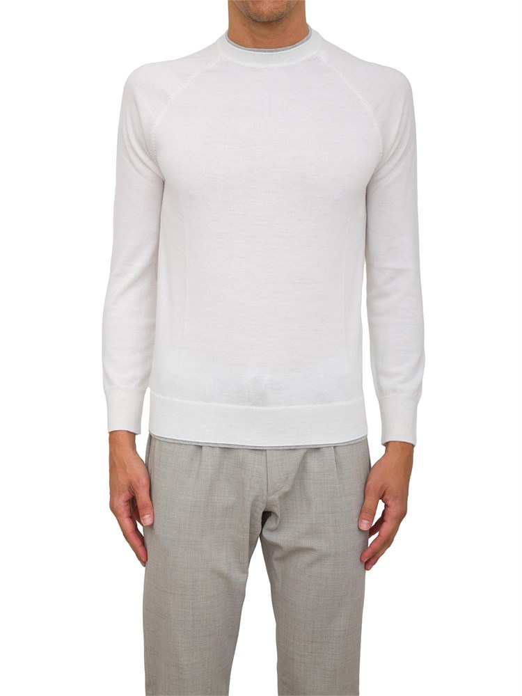 MAGLIA ELEVENTY BIANCO