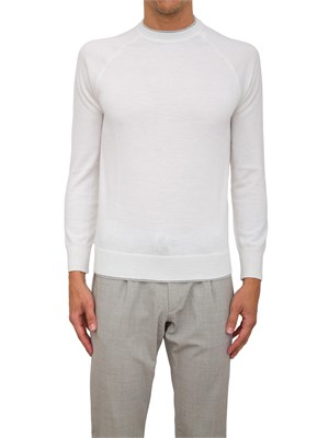 MAGLIA ELEVENTY BIANCO in UOMO